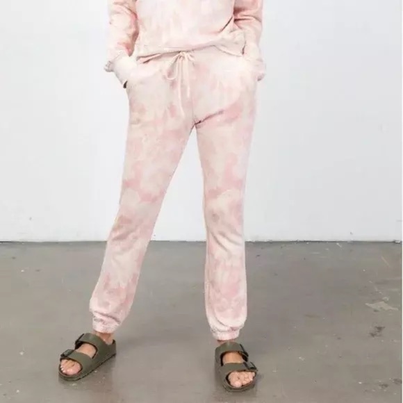 Rails Pants - Rails Kingston Joggers in Pink Tie Dye